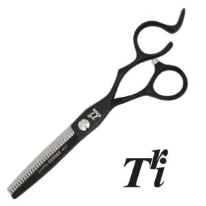 TRI-564 TRI Profile Shadow black series 6 inch thinners 30 teeth hairdressing scissors